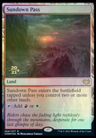 Sundown Pass [Innistrad: Crimson Vow Prerelease Promos] - The Mythic Store | 24h Order Processing