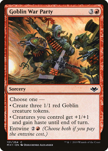 Goblin War Party [Modern Horizons] - The Mythic Store | 24h Order Processing