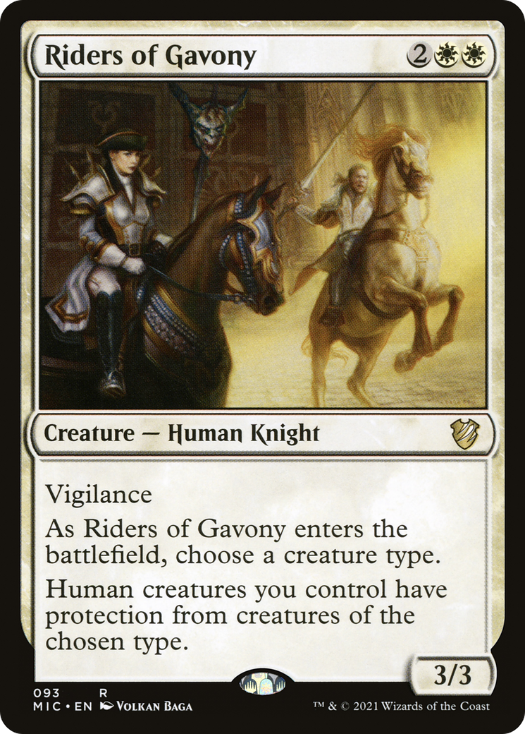 Riders of Gavony [Innistrad: Midnight Hunt Commander] - The Mythic Store | 24h Order Processing