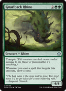 Gnarlback Rhino [Foundations] - The Mythic Store | 24h Order Processing