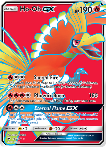 Ho-Oh GX (131/147) [Sun & Moon: Burning Shadows] - The Mythic Store | 24h Order Processing