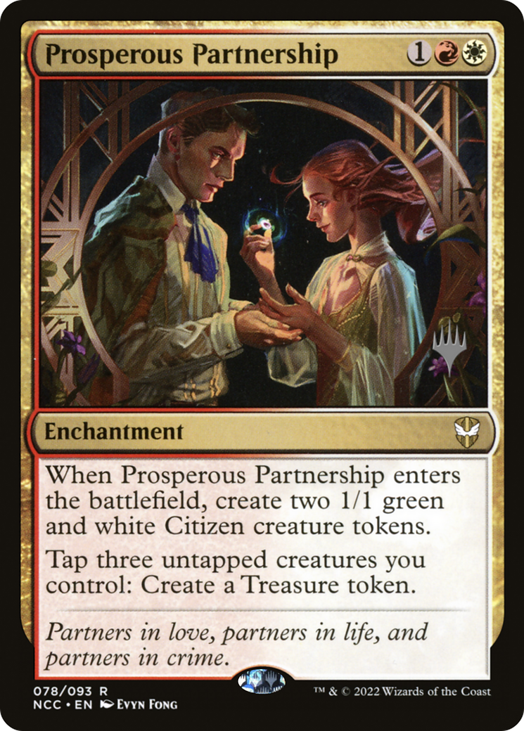 Prosperous Partnership (Promo Pack) [Streets of New Capenna Commander Promos] - The Mythic Store | 24h Order Processing