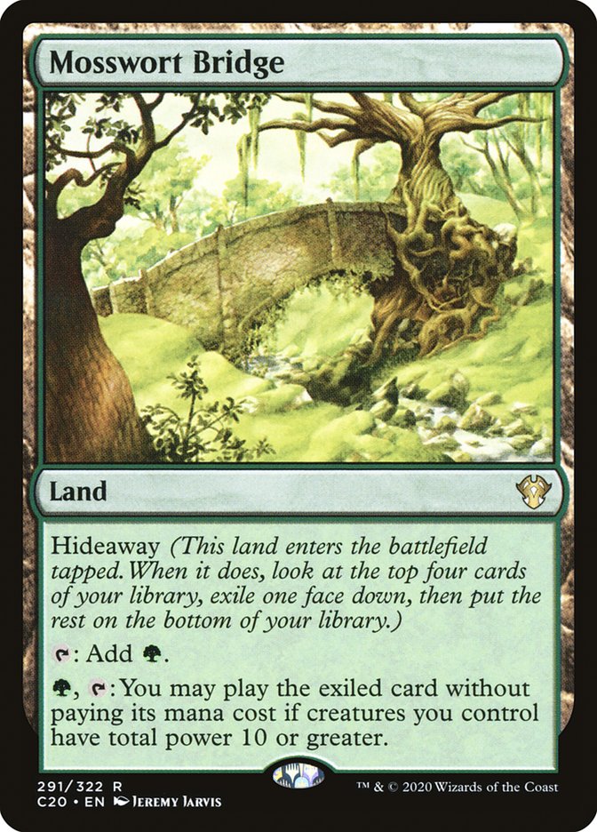 Mosswort Bridge [Commander 2020] - The Mythic Store | 24h Order Processing