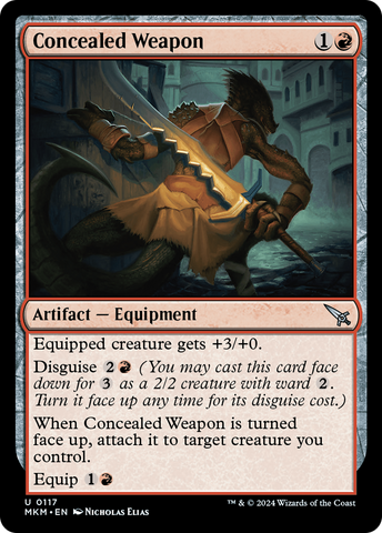 Concealed Weapon [Murders at Karlov Manor] - The Mythic Store | 24h Order Processing