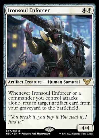 Ironsoul Enforcer [Kamigawa: Neon Dynasty Commander] - The Mythic Store | 24h Order Processing
