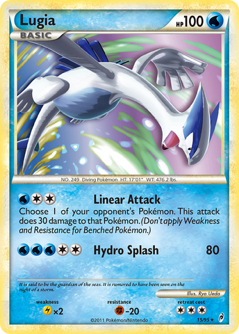 Lugia (15/95) [HeartGold & SoulSilver: Call of Legends] - The Mythic Store | 24h Order Processing
