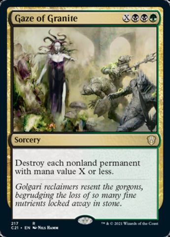 Gaze of Granite [Commander 2021] - The Mythic Store | 24h Order Processing
