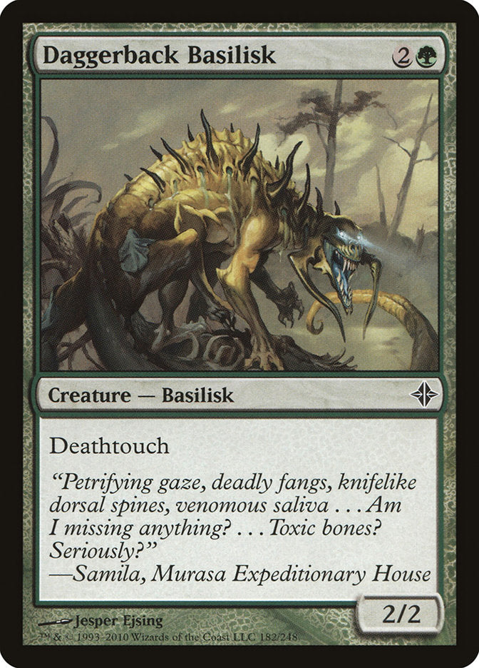 Daggerback Basilisk [Rise of the Eldrazi] - The Mythic Store | 24h Order Processing