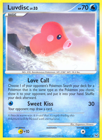 Luvdisc (35/127) [Platinum: Base Set] - The Mythic Store | 24h Order Processing