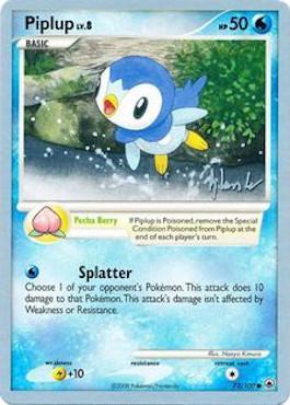 Piplup LV.8 (72/100) (Empotech - Dylan Lefavour) [World Championships 2008] - The Mythic Store | 24h Order Processing