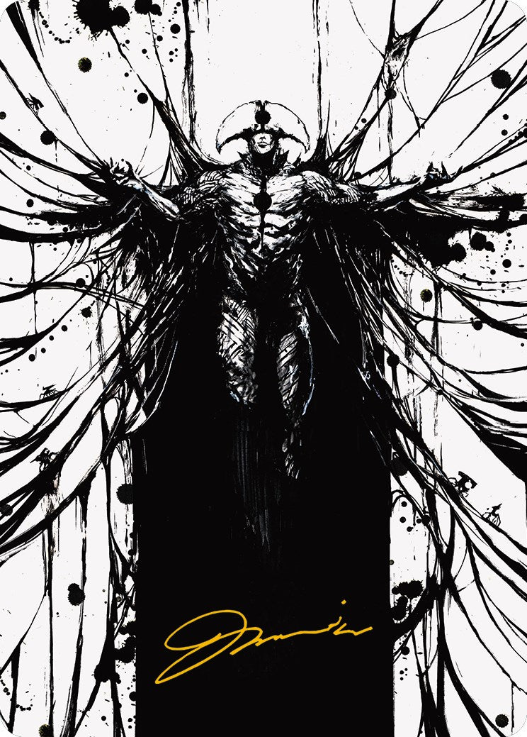Sinew Dancer Art Card (Gold-Stamped Signature) [Phyrexia: All Will Be One Art Series] - The Mythic Store | 24h Order Processing
