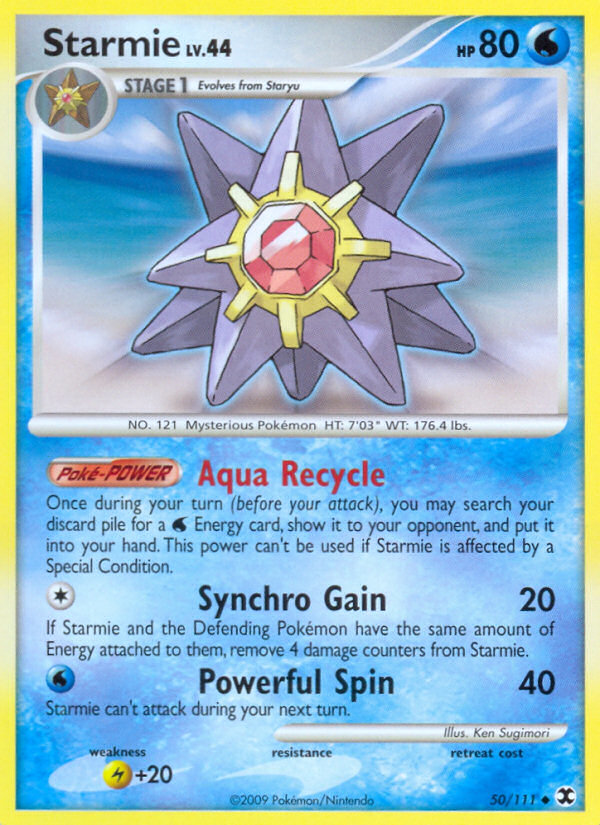 Starmie (50/111) [Platinum: Rising Rivals] - The Mythic Store | 24h Order Processing
