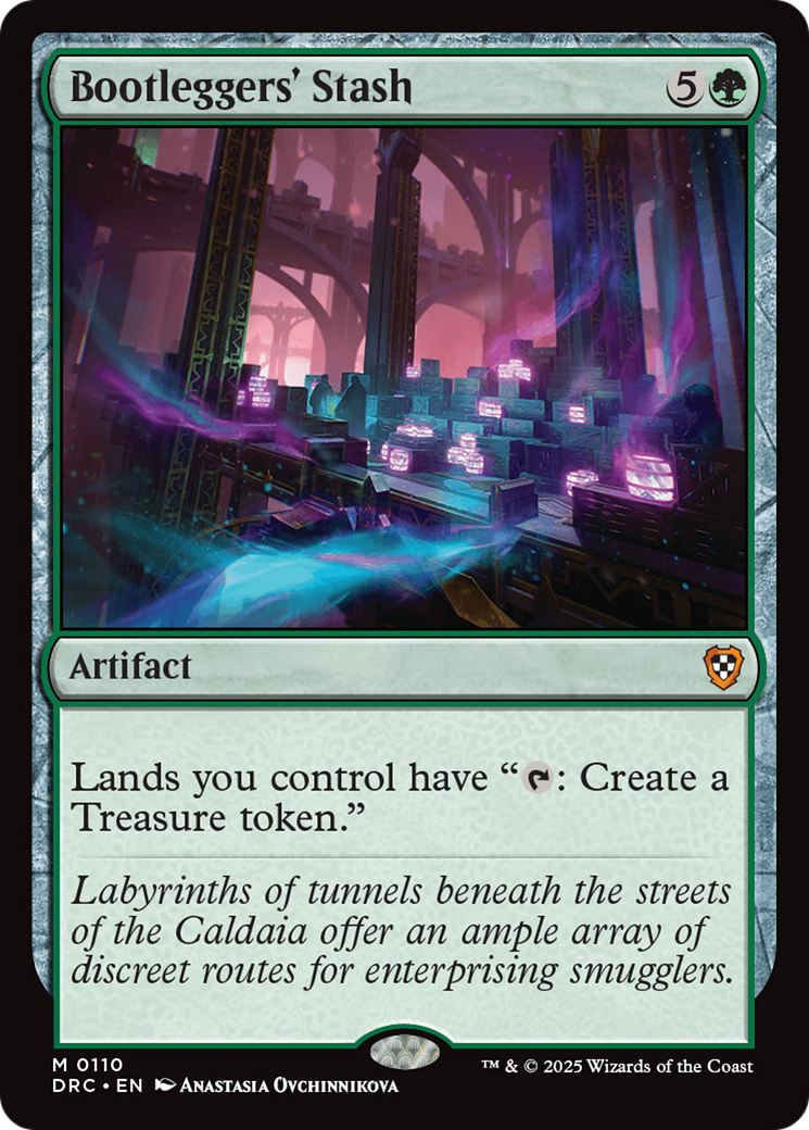 Bootleggers' Stash [Aetherdrift Commander] - The Mythic Store | 24h Order Processing