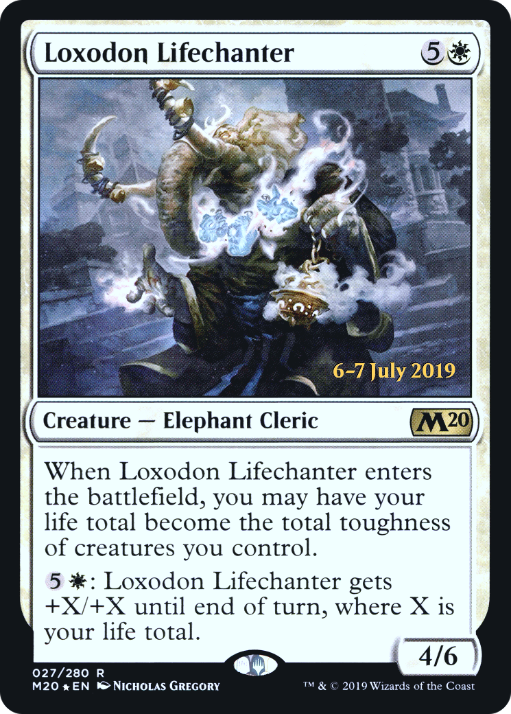 Loxodon Lifechanter [Core Set 2020 Prerelease Promos] - The Mythic Store | 24h Order Processing