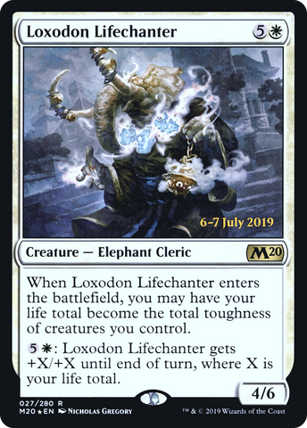 Loxodon Lifechanter [Core Set 2020 Prerelease Promos] - The Mythic Store | 24h Order Processing