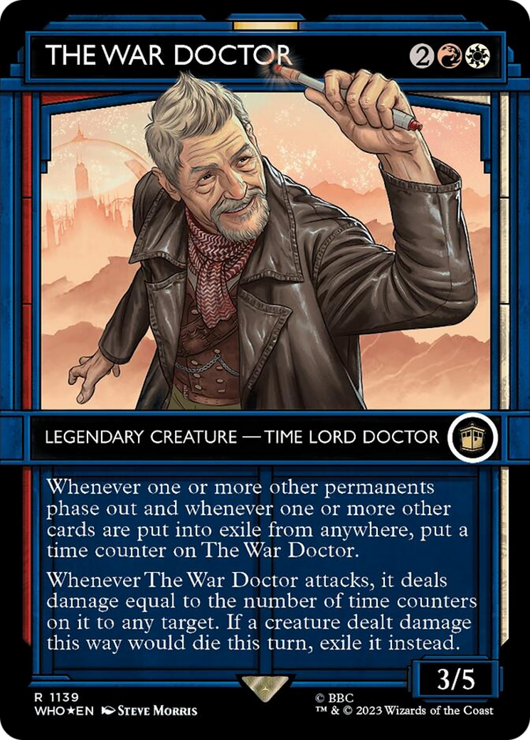 The War Doctor (Showcase) (Surge Foil) [Doctor Who] - The Mythic Store | 24h Order Processing