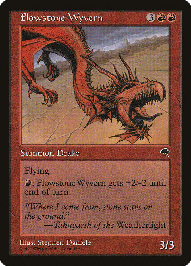 Flowstone Wyvern [Tempest] - The Mythic Store | 24h Order Processing