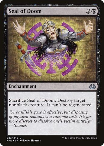 Seal of Doom [Modern Masters 2017] - The Mythic Store | 24h Order Processing