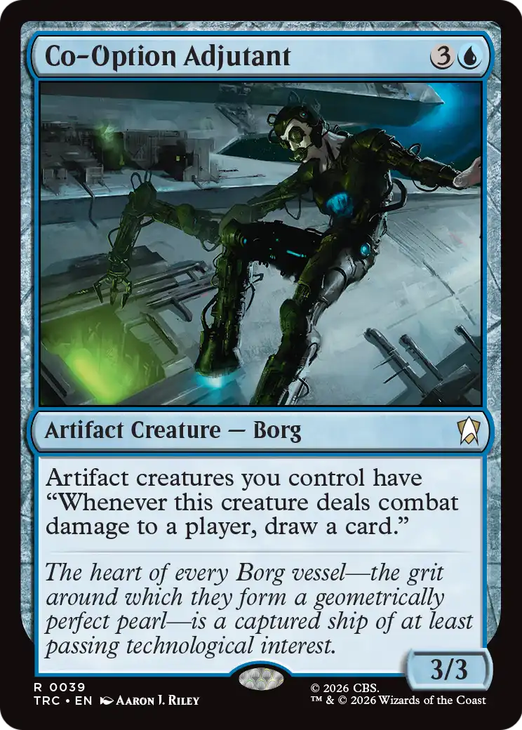 Co-Option Adjutant (Surge Foil) [Star Trek Commander]