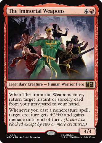 The Immortal Weapons [Marvel Super Heroes Commander] - The Mythic Store | 24h Order Processing