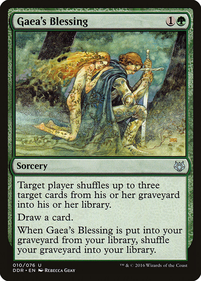 Gaea's Blessing [Duel Decks: Nissa vs. Ob Nixilis] - The Mythic Store | 24h Order Processing