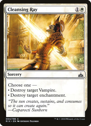 Cleansing Ray [Rivals of Ixalan] - The Mythic Store | 24h Order Processing