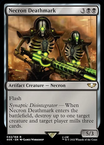 Necron Deathmark (Surge Foil) [Warhammer 40,000] - The Mythic Store | 24h Order Processing