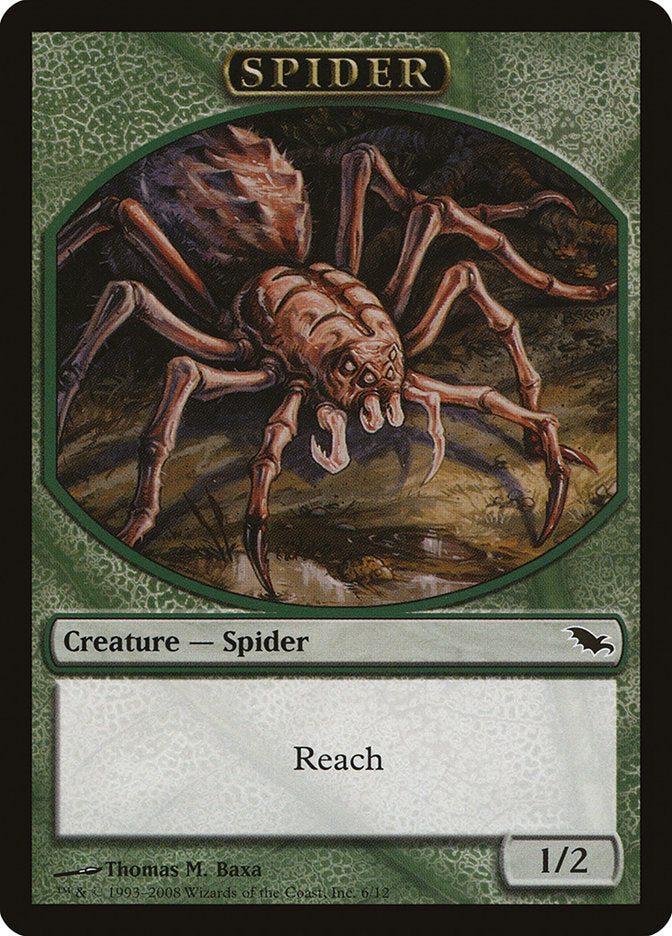 Spider Token [Shadowmoor Tokens] - The Mythic Store | 24h Order Processing