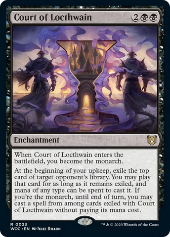 Court of Locthwain [Wilds of Eldraine Commander] - The Mythic Store | 24h Order Processing