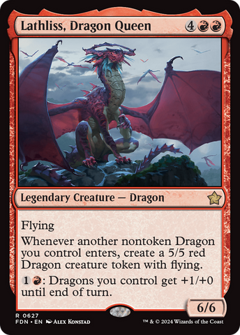 Lathliss, Dragon Queen [Foundations] - The Mythic Store | 24h Order Processing