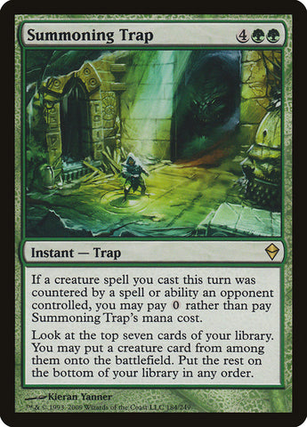 Summoning Trap [Zendikar] - The Mythic Store | 24h Order Processing