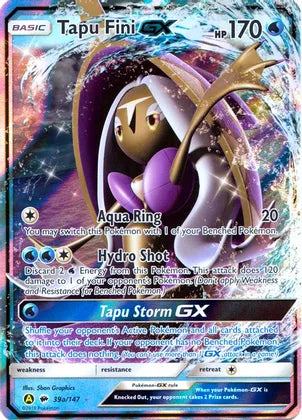 Tapu Fini GX (39a/147) [Alternate Art Promos] - The Mythic Store | 24h Order Processing