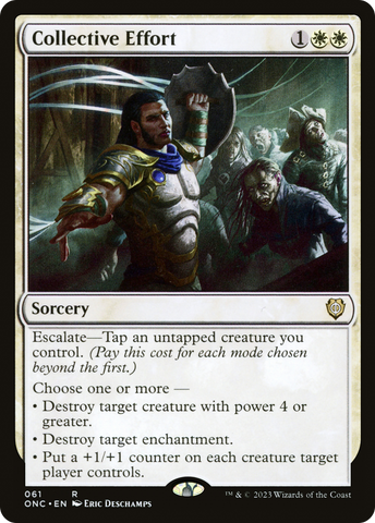 Collective Effort [Phyrexia: All Will Be One Commander] - The Mythic Store | 24h Order Processing