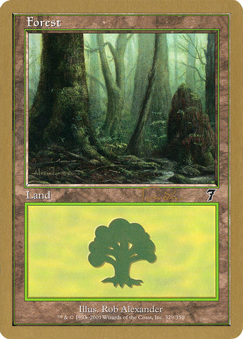 Forest (jt329) (Jan Tomcani) [World Championship Decks 2001] - The Mythic Store | 24h Order Processing