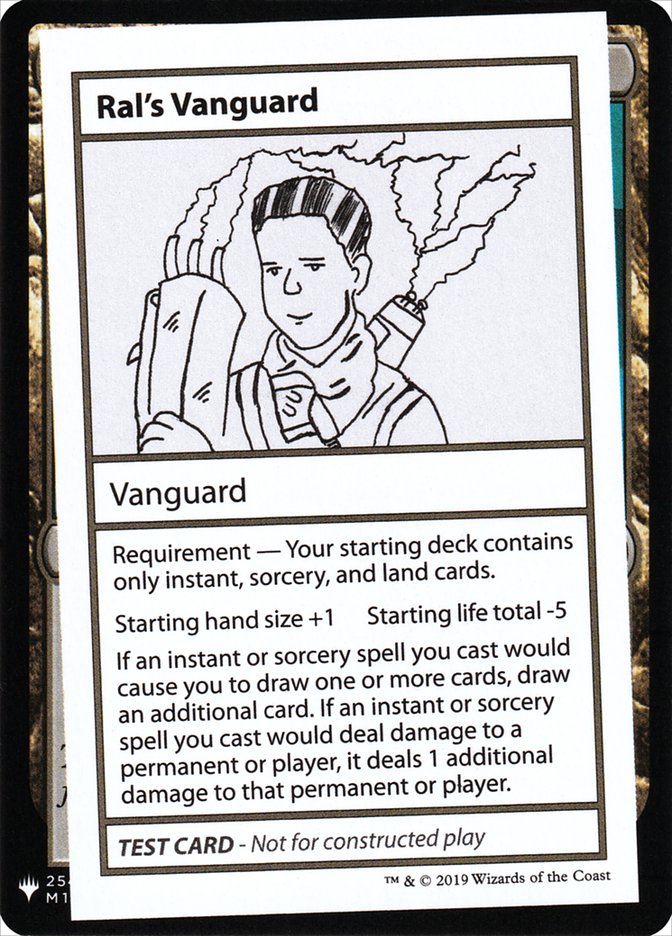 Ral's Vanguard [Mystery Booster Playtest Cards] - The Mythic Store | 24h Order Processing