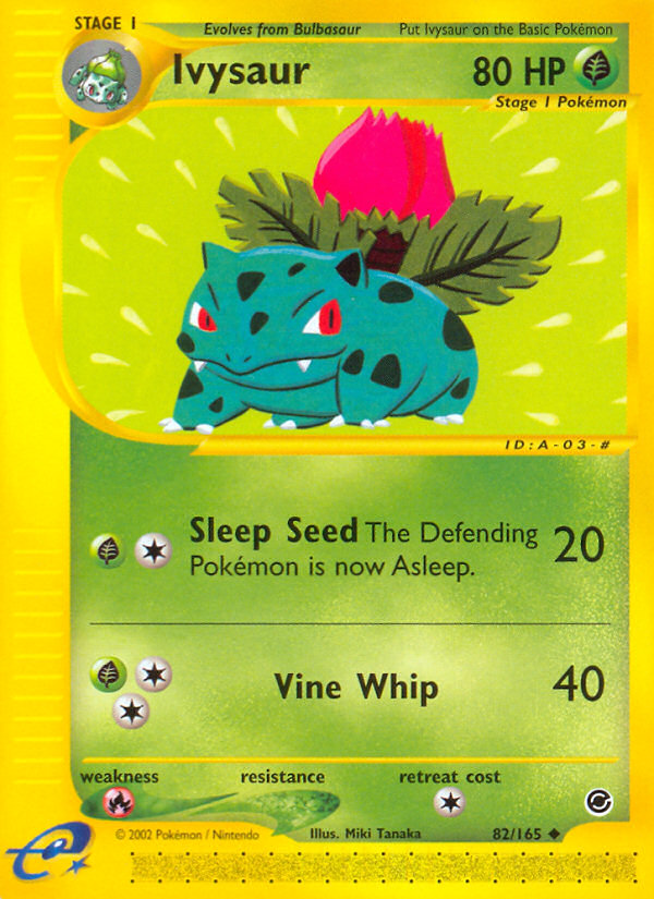 Ivysaur (82/165) [Expedition: Base Set] - The Mythic Store | 24h Order Processing