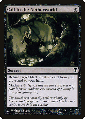 Call to the Netherworld [Time Spiral] - The Mythic Store | 24h Order Processing