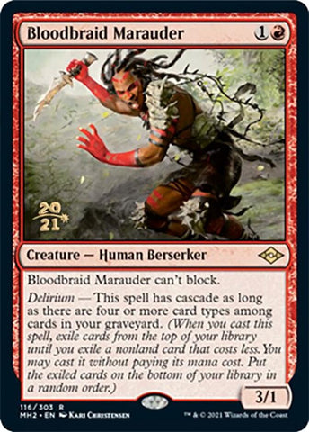 Bloodbraid Marauder [Modern Horizons 2 Prerelease Promos] - The Mythic Store | 24h Order Processing