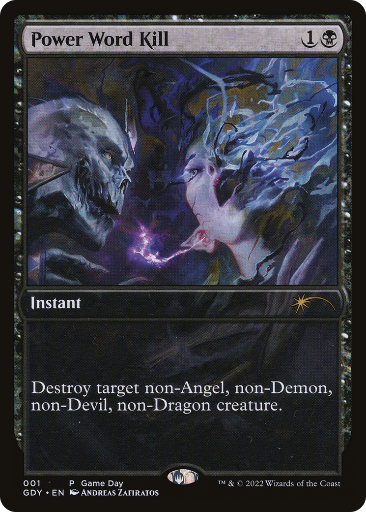 Power Word Kill [Game Day 2022] - The Mythic Store | 24h Order Processing