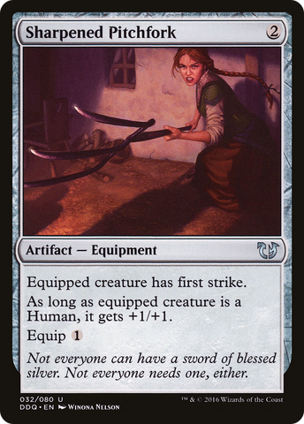 Sharpened Pitchfork [Duel Decks: Blessed vs. Cursed] - The Mythic Store | 24h Order Processing