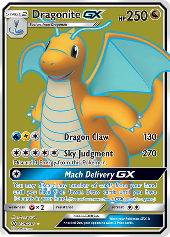 Dragonite GX (229/236) [Sun & Moon: Unified Minds] - The Mythic Store | 24h Order Processing