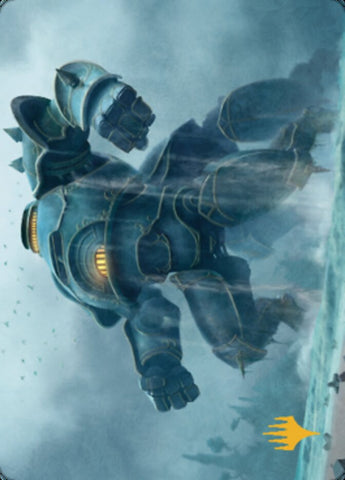 Depth Charge Colossus Art Card (Gold-Stamped Planeswalker Symbol) [The Brothers' War Art Series] - The Mythic Store | 24h Order Processing