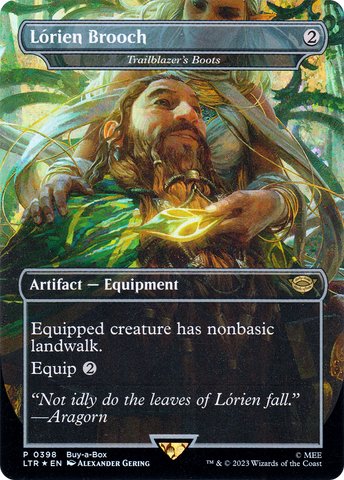 Trailblazer's Boots - Lorien Brooch (Buy-A-Box) [The Lord of the Rings: Tales of Middle-Earth] - The Mythic Store | 24h Order Processing