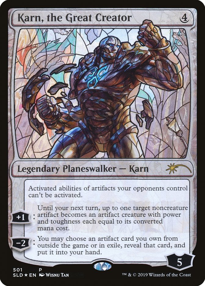 Karn, the Great Creator (Stained Glass) [Secret Lair Drop Promos] - The Mythic Store | 24h Order Processing