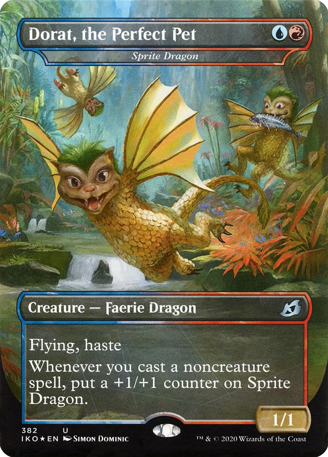 Sprite Dragon - Dorat, the Perfect Pet (Godzilla Series) [Ikoria: Lair of Behemoths] - The Mythic Store | 24h Order Processing
