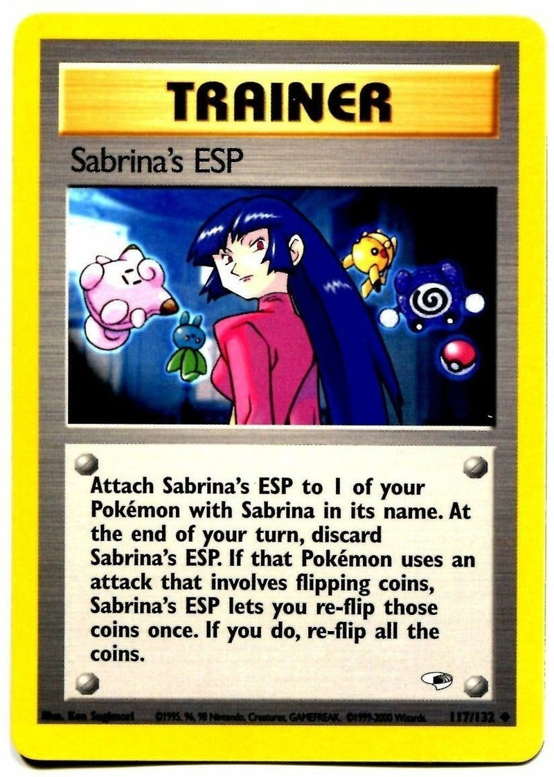 Sabrina's ESP (117/132) [Gym Heroes Unlimited] - The Mythic Store | 24h Order Processing