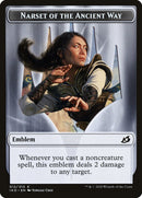 Narset of the Ancient Way Emblem [Ikoria: Lair of Behemoths Tokens] - The Mythic Store | 24h Order Processing