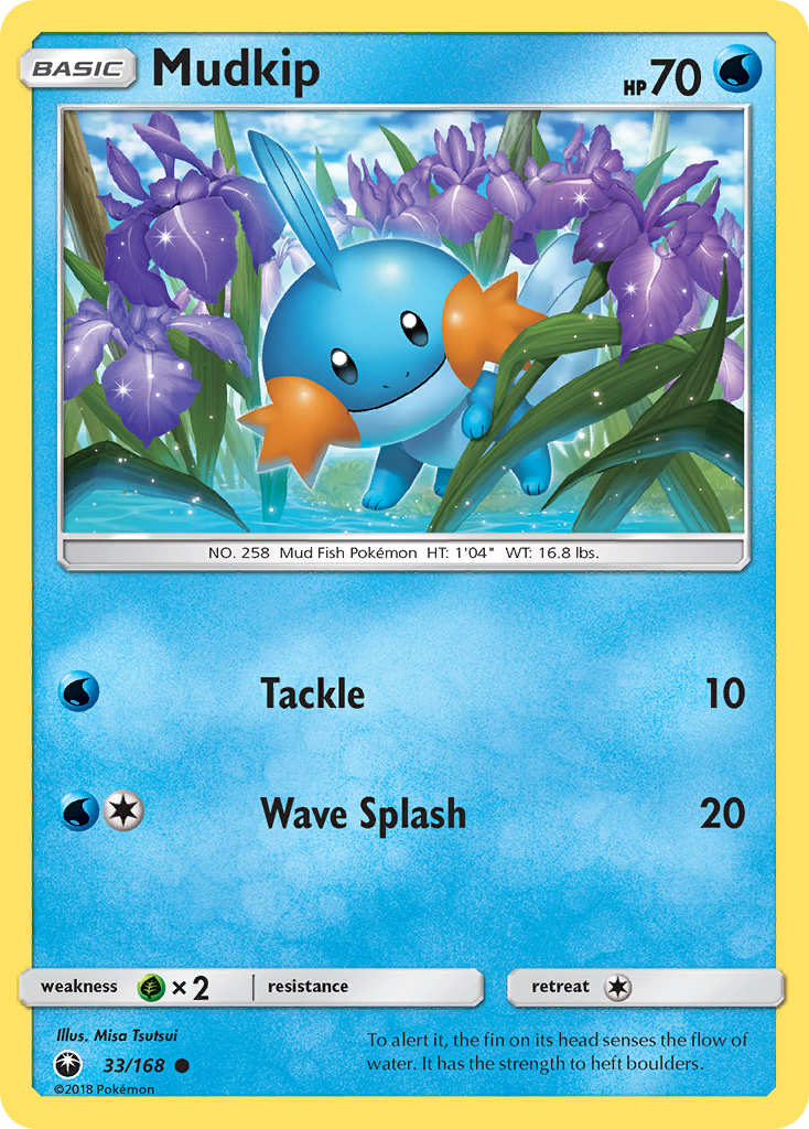 Mudkip (33/168) [Sun & Moon: Celestial Storm] - The Mythic Store | 24h Order Processing