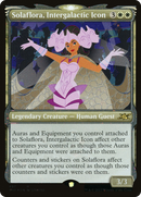 Solaflora, Intergalactic Icon (Showcase) (Galaxy Foil) [Unfinity] - The Mythic Store | 24h Order Processing
