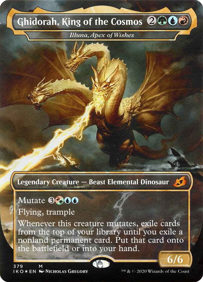 Illuna, Apex of Wishes - Ghidorah, King of the Cosmos (Godzilla Series) [Ikoria: Lair of Behemoths] - The Mythic Store | 24h Order Processing